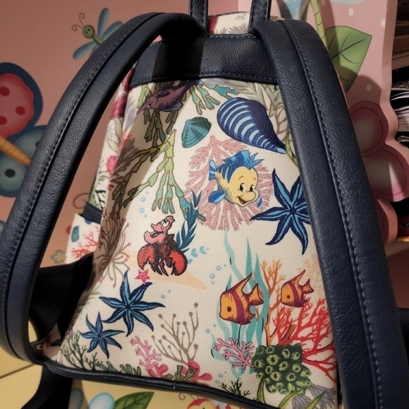 Loungefly Disney The Little Mermaid Under The Sea Mini Backpack main image 4